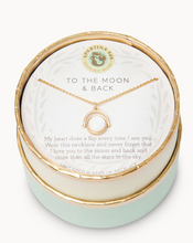 Load image into Gallery viewer, Spartina 449 Sea La Vie To The Moon Back Reversible Necklace