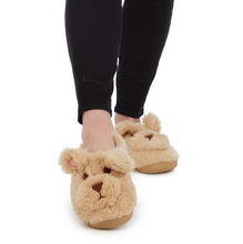 Load image into Gallery viewer, person wearing Teddy Plush Sherpa Slippers