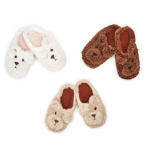 Load image into Gallery viewer, Teddy Plush Sherpa Slippers in three colors