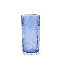 Load image into Gallery viewer, Vietri Barocco Cobalt High Ball Glass
