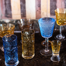 Load image into Gallery viewer, Vietri Barocco Cobalt Wine Glass