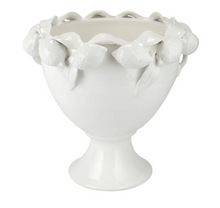 Load image into Gallery viewer, Vietri Limoni White Figural Footed Planter