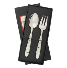 Load image into Gallery viewer, Vietri Martellato Serving Set - Stainless Steel