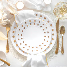 Load image into Gallery viewer, Vietri Medici Gold Salad Plate - FINAL SALE