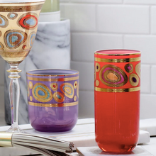 Load image into Gallery viewer, Vietri Regalia Double Old Fashioned - Purple