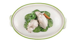 Load image into Gallery viewer, Vietri Spring Vegetables Tureen w/ Bunnies - FINAL SALE