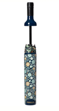 Load image into Gallery viewer, Vinrella In Bloom Bottle Umbrella open bottle