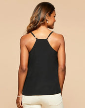 Load image into Gallery viewer, Spartina 449 Cordelia Silk Tank - Black