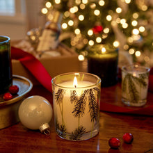 Load image into Gallery viewer, Thymes Frasier Fir Poured Pine Needle Design Candle - 6.5 oz