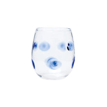 Load image into Gallery viewer, Vietri Drop Stemless Wine Glass