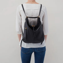 Load image into Gallery viewer, HOBO Merrin Convertible Backpack - Black