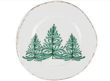 Load image into Gallery viewer, Vietri Lastra Holiday Salad Plate