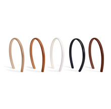 Load image into Gallery viewer, Fine Line Vegan Leather Headband