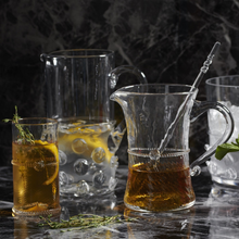 Load image into Gallery viewer, Juliska Graham Glass Bar Pitcher and glass