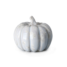 Load image into Gallery viewer, Simon Pearce Crystalline Pumpkin - Candent - Medium - FINAL SALE