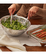 Load image into Gallery viewer, Mariposa Shimmer Oblong Casserole Caddy with 3-Quart Pyrex Insert - FINAL SALE