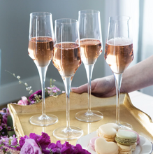 Load image into Gallery viewer, Vietri Contessa Clear Champagne Glass