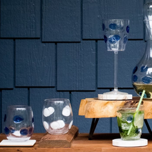 Load image into Gallery viewer, Vietri Drop Stemless Wine Glass