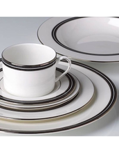 Load image into Gallery viewer, Kate Spade Union Street Bread and Butter Plate - Platinum - FINAL SALE