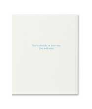 Load image into Gallery viewer, Small Healing Steps Matter Get Well Card