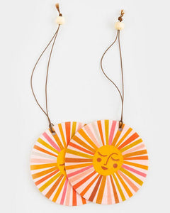 Retro Sunshine Car Air Fresheners (2-Pack)