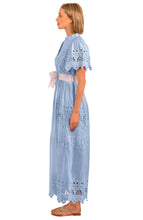 Load image into Gallery viewer, Gretchen Scott Designs Heavily Embroidered Cotton Magnifico Midi/Maxi - La Di Da - FINAL SALE
