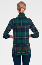 Load image into Gallery viewer, Gretchen Scott Designs Comfy Cozy Shirt - Plaidly Cooper Green Multi
