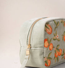 Load image into Gallery viewer, Orange Blossom Makeup Bag
