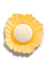 Load image into Gallery viewer, Roger &amp; Gallet Single Soap 3.5oz in yellow paper showing branded soad
