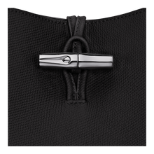 Load image into Gallery viewer, close up of silver hardware 
