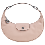 Longchamp Le Pliage Xtra Leather Shoulder Bag in nude color