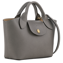 Load image into Gallery viewer, Longchamp Épure X-Small Leather Crossbody Tote Bag - Turtledove
