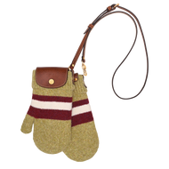 Longchamp Le Pliage Cocooning Crossbody Bag - Pistachio/Burgundy