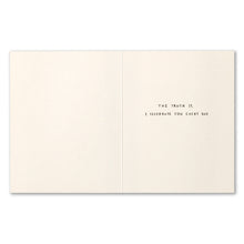 Load image into Gallery viewer, inside of a card reads the truth is I celebrate you every day
