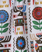 Load image into Gallery viewer, close up of colorful print
