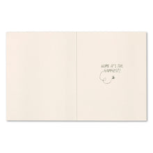 Load image into Gallery viewer, inside of a card reads Hope it's the Happiest!
