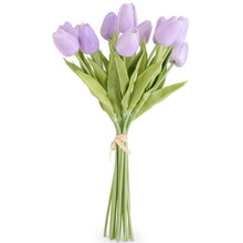 Load image into Gallery viewer, Real Touch 13 Inch Mini Tulip Bundle - 12 Stems
