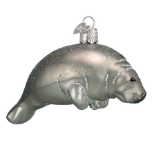 Load image into Gallery viewer, Manatee Ornament
