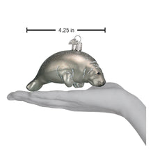 Load image into Gallery viewer, Manatee Ornament
