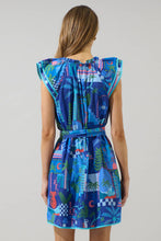 Load image into Gallery viewer, Punta Alta Olera Ruffle Mini Dress back
