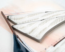 Load image into Gallery viewer, close up of quilling on sail
