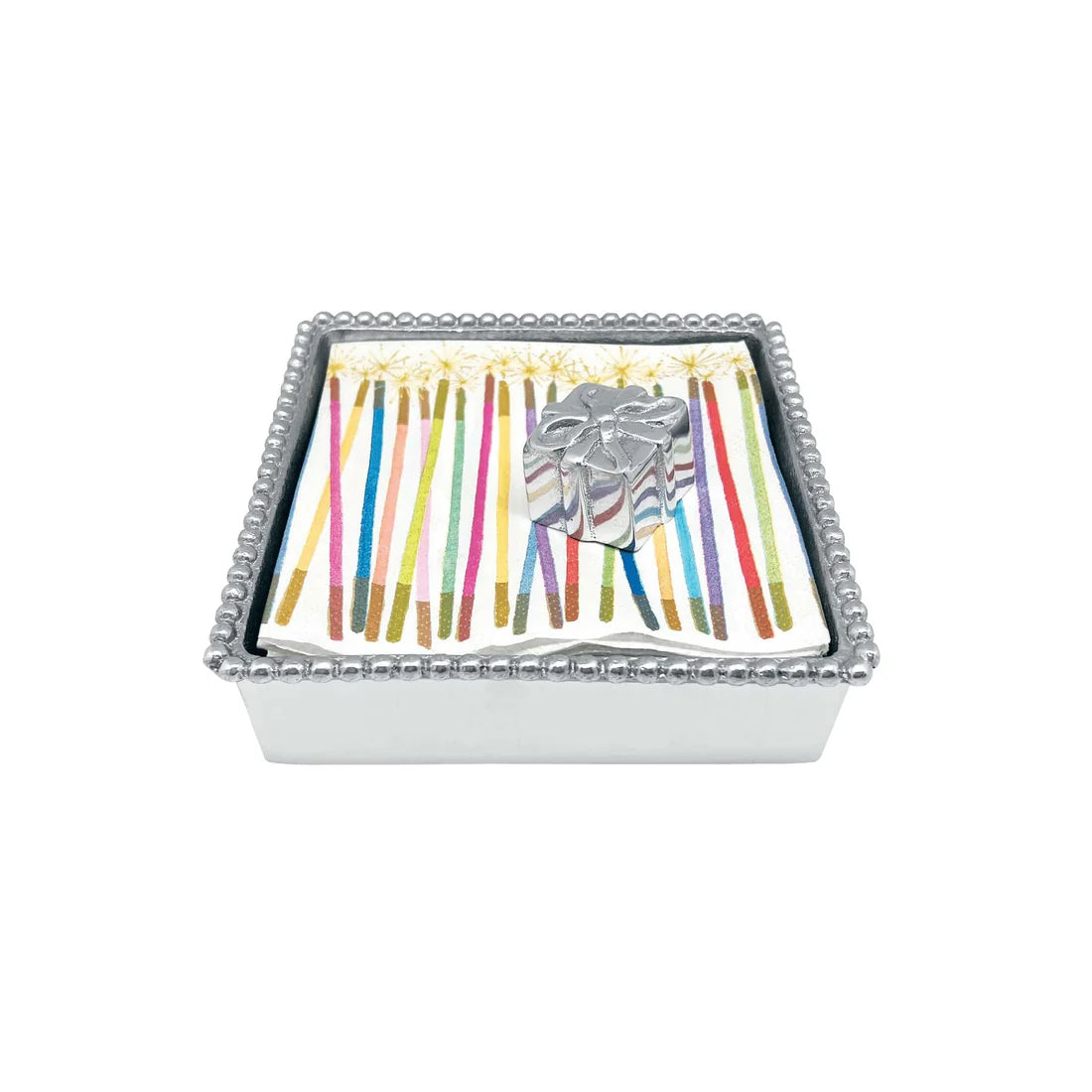 Mariposa Present Beaded Napkin Box