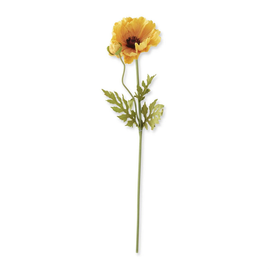 Real Touch 25.5 Inch Poppy - Yellow