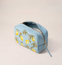 Load image into Gallery viewer, Lemon Blossom Makeup Bag
