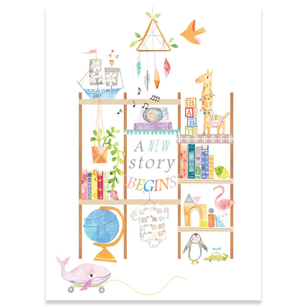 Story Carte Baby Card
