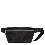 Longchamp Le Foulonné Belt Pouch Bag Black