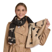 Load image into Gallery viewer, Good Dog Energy Reversible Scarf with Dog Print
