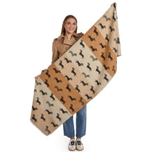 Load image into Gallery viewer, Good Dog Energy Reversible Scarf with Dog Print

