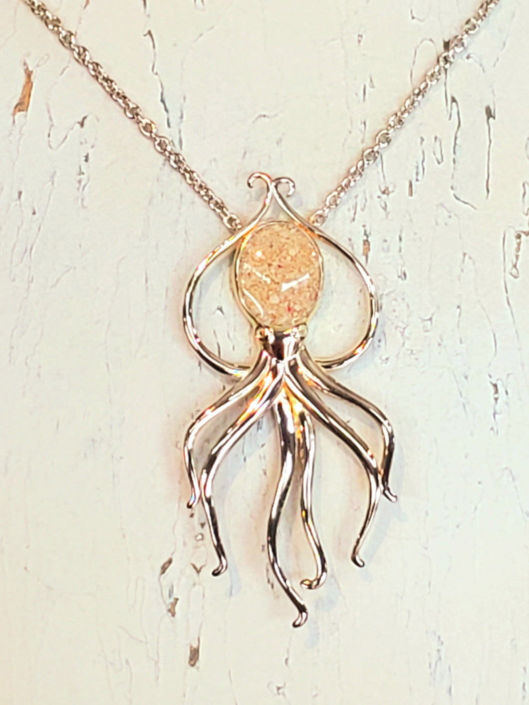 Dune Jewelry Octopus Stationary Necklace - The Bahamas