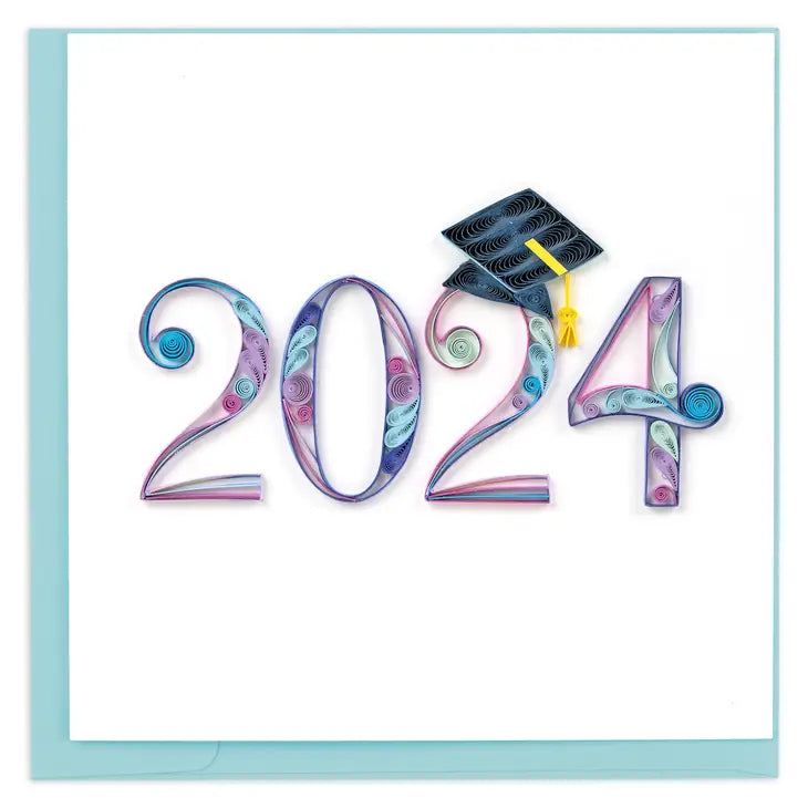 2024 Graduation Quilling Card